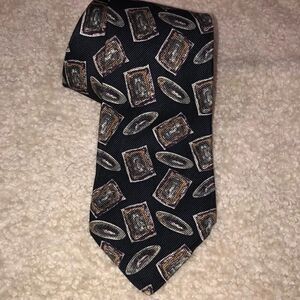 Robert Talbott Black Rust Finest Silk Best of Class Diamond Tie